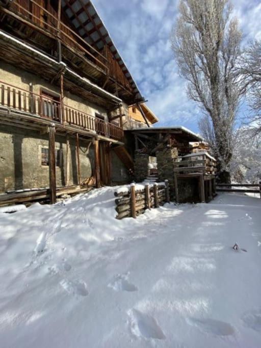 Chalet Avec Vue Sur Le Fort De Chateau Queyras Zewnętrze zdjęcie