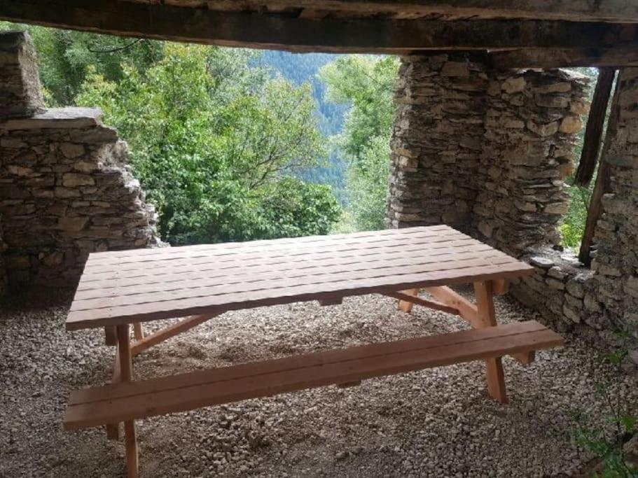 Chalet Avec Vue Sur Le Fort De Chateau Queyras Zewnętrze zdjęcie